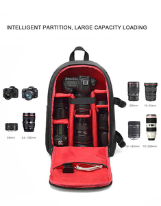 2022 Nhà Máy Trực Tiếp Tốt Nhất Nylon Chống Thấm Nước Chất Liệu Máy Ảnh Máy Tính Xách Tay Ba Lô DSLR - Product Image 2