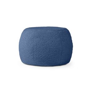 DB Jaxx Ellis Petit Pouf Indigo en Peluche Faux-Agneau Pouf Amovible pour Design Intérieur Moderne Chambres Bébés/Enfants - Product Image 1