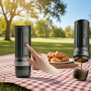 Cafetera Portátil <span class=keywords><strong>CERA</strong></span>+, Máquina Profesional de Extracción de Café en Polvo, Cafetera Eléctrica con Calentamiento - Product Image 6