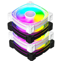 Ventilateur de refroidissement ARGB avec éclairage LED coloré AntarcChill, ventilateur de refroidissement pour PC, ventilateur de boîtier pour PC, ventilateur de refroidissement pour ordinateur de bureau
