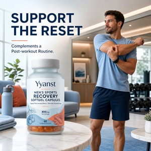 Men's Sports Recovery Softgel Capsules 800mg 60pcs Support <b>Post</b>‑workout Status Maintain Physical Energy Nutrition OEM - Product Image 5