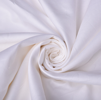 Draps de lit en tissu de viscose de bambou 100% blanc de luxe 300 fils
