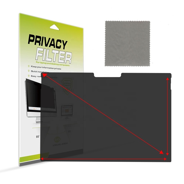 Wholesale Price 24 Inch Privacy Filter Screen for Computer Monitor Anti-Spy Screen Protector Privacy Screen Guard Filter