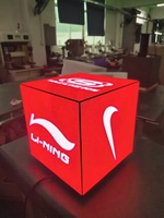 Harga pabrik desain kreatif layar kubus LED 4 sisi 5 sisi 6 sisi kubus layar tampilan LED dinding Video untuk DJ panggung, acara acara