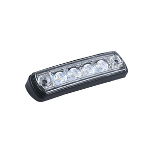 Feu de positionnement pare-soleil 4 LED 24V étanche blanc/ambre, nouvelle pièce OEM 81252606121 compatible avec les camions MAN TGA TGM TGS TGX - Product Image 2