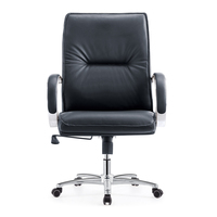 Offre Spéciale moderne patron chaise de bureau exécutif meilleur cuir synthétique en cuir véritable ergonomique comprend des roues pour les maux de dos
