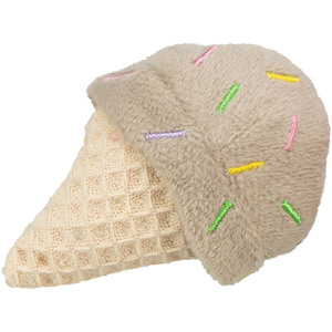 Juguetes para mascotas con forma de helado y cupcakes de 7 cm, interactivos, de peluche, con premios para perros - Product Image 2