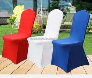 Housses de chaise de banquet extensibles en polyester et élasthanne, très demandées, housses de mobilier de mariage économiques pour chaises d'hôtel - Product Image 6