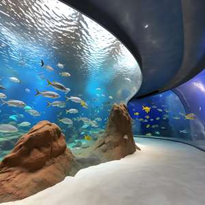 Tunnels en acrylique fabriqués <span class=keywords><strong>sur</strong></span> mesure pour la marche des expériences d'aquarium <span class=keywords><strong>sous</strong></span>-marin - Product Image 1