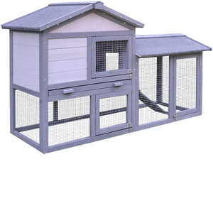 작은 동물 애완 동물 상점 제품 집을 가진 옥외 나무로 되는 토끼 Hutch 닭 감금소 - Product Image 1