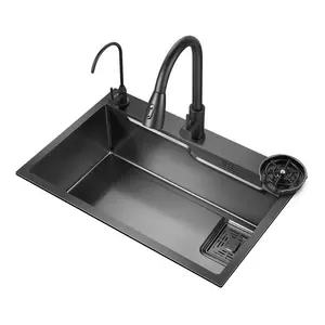 AG Stainless Steel Embedded Single Tank Environmental Protection Moisture-Proof Size Custom-Made Kitchen Sink