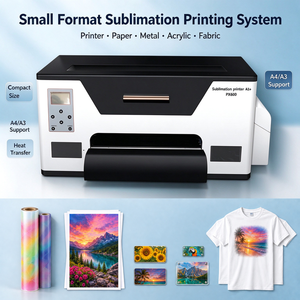 เครื่องพิมพ์ Priprinter XP600 เครื่องพิมพ์แบบ Dye Sublimation ขนาดเล็ก สำหรับพิมพ์เคสมือถือ เสื้อยืด และสิ่งทอ ใช้กับกระดาษทรานเฟอร์ความร้อน ขนาด A4 A3 - Product Image 1