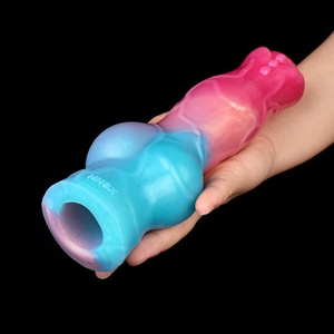 Anillo para Pene con Extensor de Glándulas Flexible de Unicornio, Anillo para Retrasar la Eyaculación, Funda de Silicona, Juguetes Sexuales para Adultos para Hombres - Product Image 6
