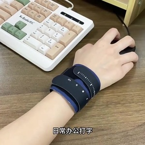 Soporte Ergonómico para Muñeca y Mano, Tejido de Punto, de Poliéster y Algodón, Ajustable, para Deportes y Fitness, Anti-Esguinces, con Cierre de Hebilla - Product Image 4