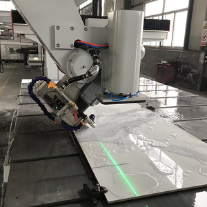 Ganger 5-trục <span class=keywords><strong>CNC</strong></span> đá Máy cắt cầu Saw cho thạch anh đá cẩm thạch Granite slab với Core động cơ & động cơ - Product Image 1