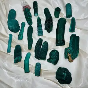 Donghai coluna de malaquita verde natural, atacado, alta qualidade, cristal de cura, pedra ástica para decoração