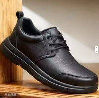 Nouvelles chaussures décontractées pour hommes grande taille, respirantes, à lacets, antistatiques, pour la marche en extérieur