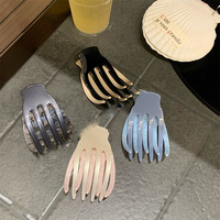 UME Pince à Cheveux Personnalisée en Acétate Coquillage, Design Créatif de Niche, pour Cheveux Longs, Accessoire Capillaire Femme