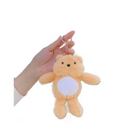 Peluche Ours en Peluche Xin'an, Célébrité d'Internet, Jouet Mignon, Poupée, Cadeau Apaisant pour Bébé, Super Doux, Coton PP, Porte-clés Animal