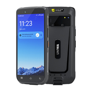 UNIWA M600, télé<span class=keywords><strong>phone</strong></span> portable robuste Android avec écran tactile de 6 pouces, PDA industriel portable avec sangle de poignet - Product Image 2