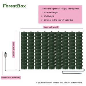 Natrix 812 tubo di irrigazione a goccia per il sistema di impianto di parete da giardino verticale auto-Watring - Product Image 4