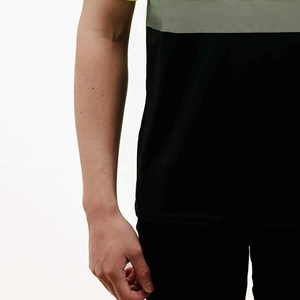 เสื้อยืดนิรภัย Hi Vis ANSI Class 2 สำหรับผู้ชาย พร้อมแถบสะท้อนแสง ระบายอากาศได้ดี ผลิตจากโพลีเอสเตอร์ 100% เสื้อทำงาน - Product Image 4