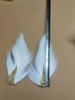 Große Nordische Bucktails Lange Stränge Gefärbtes Haar Streamer Deceivers Clousers Bass Jigs Fliegenbindematerial Bucktail zum Binden B10