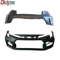 Bumper Mobil Hitam Bahan ABS Baru Laris Manis, Pemasangan Bolt-On Universal dengan Garansi 1 Tahun