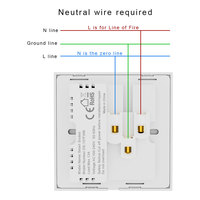 Prise intelligente universelle Tuya 13A avec charge rapide USB Type C, contrôle à distance via application Smart Home, minuterie intelligente, prise de courant connectée