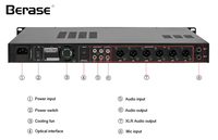 Processeur audio Berase K-6000 5.1 pour système de karaoké, mélangeur, processeur audio, effet audio