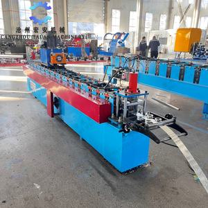 Máquina de Conformado de Precisión con Control PLC y Función Automática para Columnas de Estanterías Galvanizadas Antioxidantes para Supermercados - Product Image 3