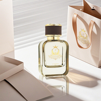 Nouveau modèle de bouteille de parfum 30ML Bouteilles de parfum en verre carrées 50ML Parfum Unique conçu bouteille vide avec boîte