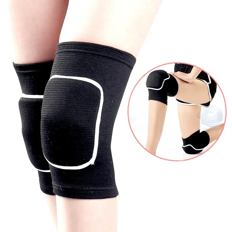 Breathable Elastic Nylon Sport Knee Sleeve sports Support knee pads Guard Outdoor Sports Protector Knee Support Brace