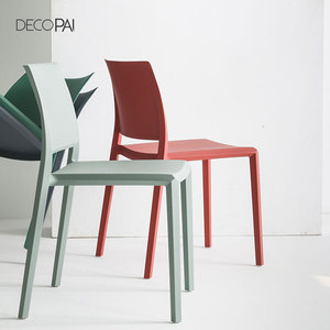 Barato al por mayor francés de comedor moderno plástico barbar silla precio de venta - Product Image 6