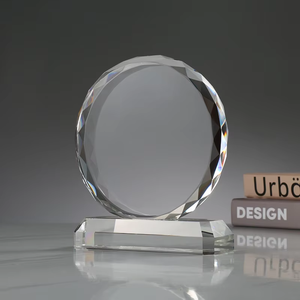 Quảng Châu giá rẻ bán buôn trống Tinh thể thủy tinh huy chương <span class=keywords><strong>Trophy</strong></span> tùy chỉnh cá nhân pha lê giải thưởng <span class=keywords><strong>Trophy</strong></span> cho các sự kiện lưu niệm - Product Image 4