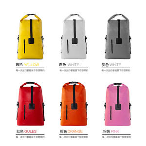 Wholesale Lightweight Custom logo Cordura Nylon TPU Outdoor Waterproof Sack Camping Kayaking Roll up Dry Bag <b>Backpack</b> - Product Image 6