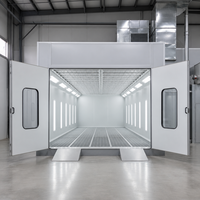 Cabine de peinture à rideau d'eau en acier inoxydable écologique avec chauffage électrique, économe en énergie et personnalisable