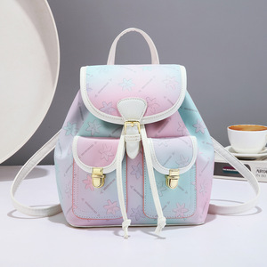 Mochilas Escolares de Viaje para Mujer en Oferta, Mochilas Casuales de Cuero PU - Product Image 1