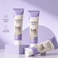 Pâte anti-boules de poils pour chats OEM, pâte nutritionnelle pour chats en marque privée, emballage personnalisé, fabricant d'usine