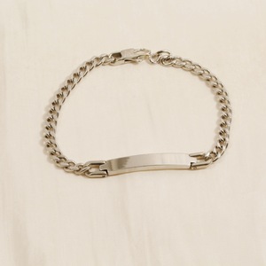 <span class=keywords><strong>Bracelet</strong></span> chaîne en acier inoxydable courbé en titane pour couples, bijoux de mode unisexe, vente chaude - Product Image 4
