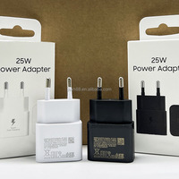 Usine d'origine 2pin 25w Adopter Uk Us Eu Chargeur mural Prise Type C Ep-t2510 Chargeur Usb pour Samsung Galaxy S25 S24 S23 Ultra