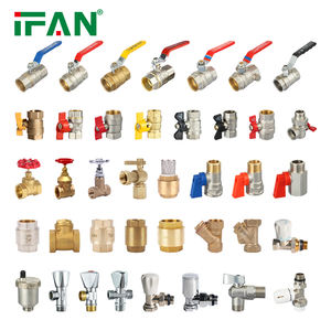 Valvola a Sfera IFAN in Ottone Forgiato ad Alta Pressione con Maniglia Lunga, Filettatura NPT Maschio-Femmina, da 1/4'' a 4'' per Gas e Acqua - Product Image 1