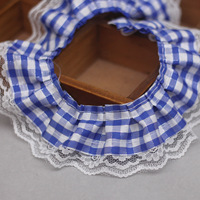 Bordure en dentelle de filament de polyester à carreaux de 2,2 pouces, style Lo Tari, bordure festonnée pour robe, couture DIY, artisanat, accessoires de décoration intérieure
