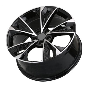 Rines de Aleación de Aluminio de Cinco Radios 5x112 para <span class=keywords><strong>Audi</strong></span> <span class=keywords><strong>A1</strong></span>/A2/A3/A4/A5/A6/A7/A8 - Acabado Negro Nuevo, Marca JZB, 1 Año de Garantía - Product Image 6