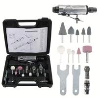 Kit de meuleuse pneumatique 1/4 pouce, mini-meuleuse d'angle à air, machine à meuler les pneus