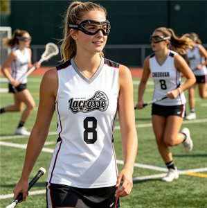 Maillots de lacrosse légers, uniformes de lacrosse par sublimation, vêtements de lacrosse pour filles - Product Image 4