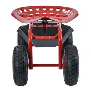 <span class=keywords><strong>Chariot</strong></span> <span class=keywords><strong>à</strong></span> roulettes <span class=keywords><strong>Chariot</strong></span> De Jardin Siège de Travail Roulant Ensemble D'outils De Jardin - Product Image 2