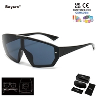 Lunettes de soleil de sport classiques Boyarn Outdoors pour le cyclisme, protection UV400, accessoires pour hommes, logo personnalisé, lentilles de soleil de haute qualité