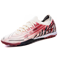Haut de gamme personnalisé sans couture PU semelle extérieure en caoutchouc chaussures de Football unisexe professionnel compétition entraînement crampons de Football