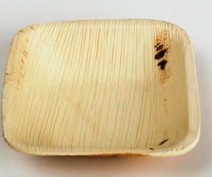 Tazón Cuadrado de Hoja de Areca de 4 Pulgadas, Natural, Desechable, Ecológico, Compostable, para Servir Alimentos, Proveedor al por Mayor - Product Image 4